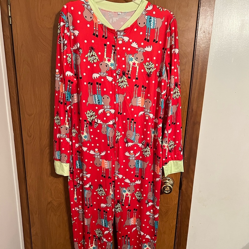 Christmas Pajama Jumpsuit